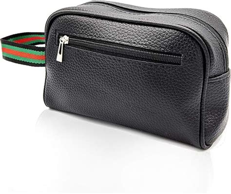 pochette gucci nera uomo|Esclusive pouch uomo GUCCI: pouch per chiavi e portamonete.